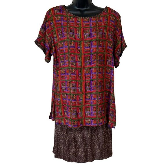 Vintage 80’s Platinum Dorothy Schoelen 3PC Blazer, Blouse & Skirt Set - Picture 2 of 16